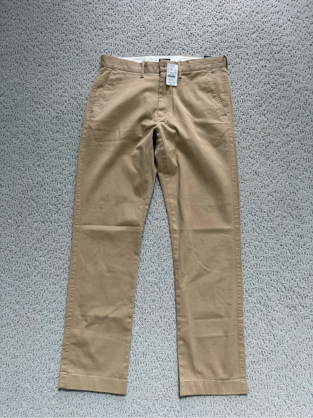 JCrew Men’s Tan Straight Fit Chino Pants - NWT size 30x30